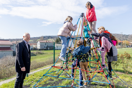 ODPRTJE DVEH  OTROŠKIH IGRIŠČ V KOŠANI 6.3.2026 - Valter Leban-0278